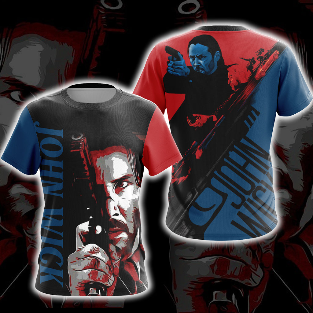 John Wick New Style Unisex 3D T-shirt