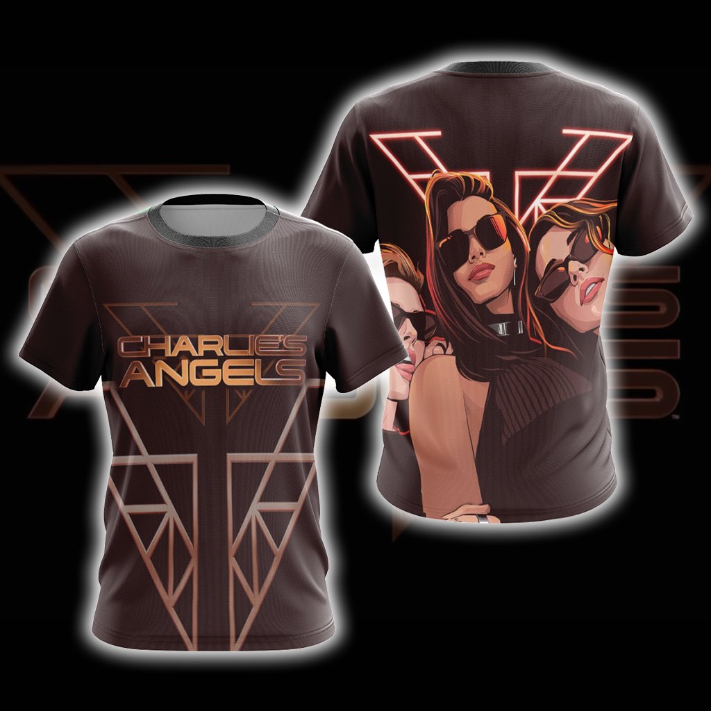 Charlie's Angels Symbol Unisex 3D T-shirt