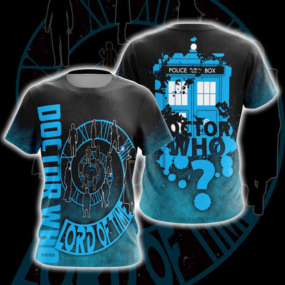 Doctor Who (TV show) Lord Of Time Unisex 3D T-shirt T-shirt