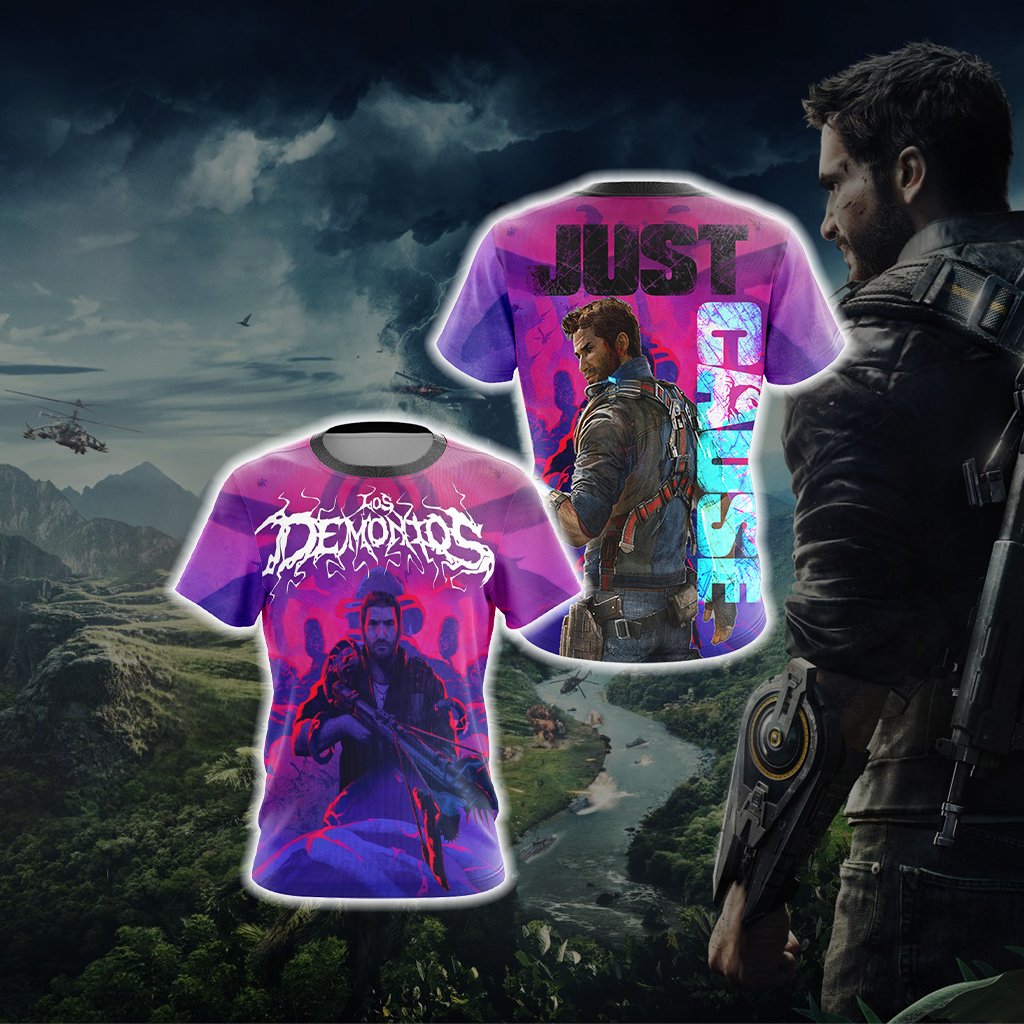 Just Cause 4 - Los Demonios Unisex 3D T-shirt