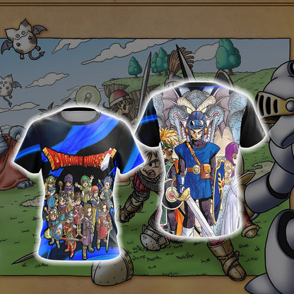 Dragon Quest New Style Unisex 3D T-shirt T-shirt
