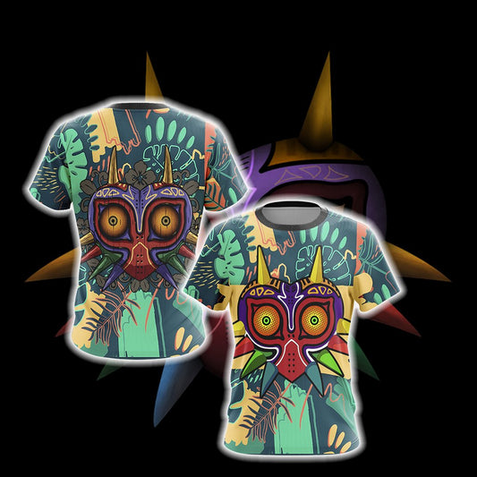The Legend of Zelda - Majora's Mask Wood Unisex 3D T-shirt T-shirt