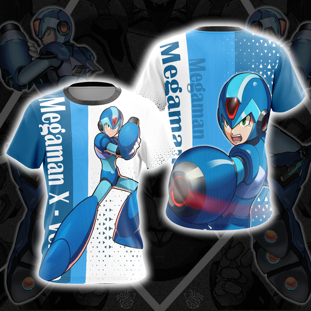 Megaman X - Ver.Ke Unisex 3D T-shirt