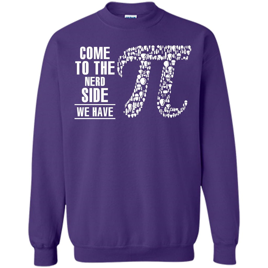 Nerd T-shirt Come To The Nerd Side We Have Pi Orange