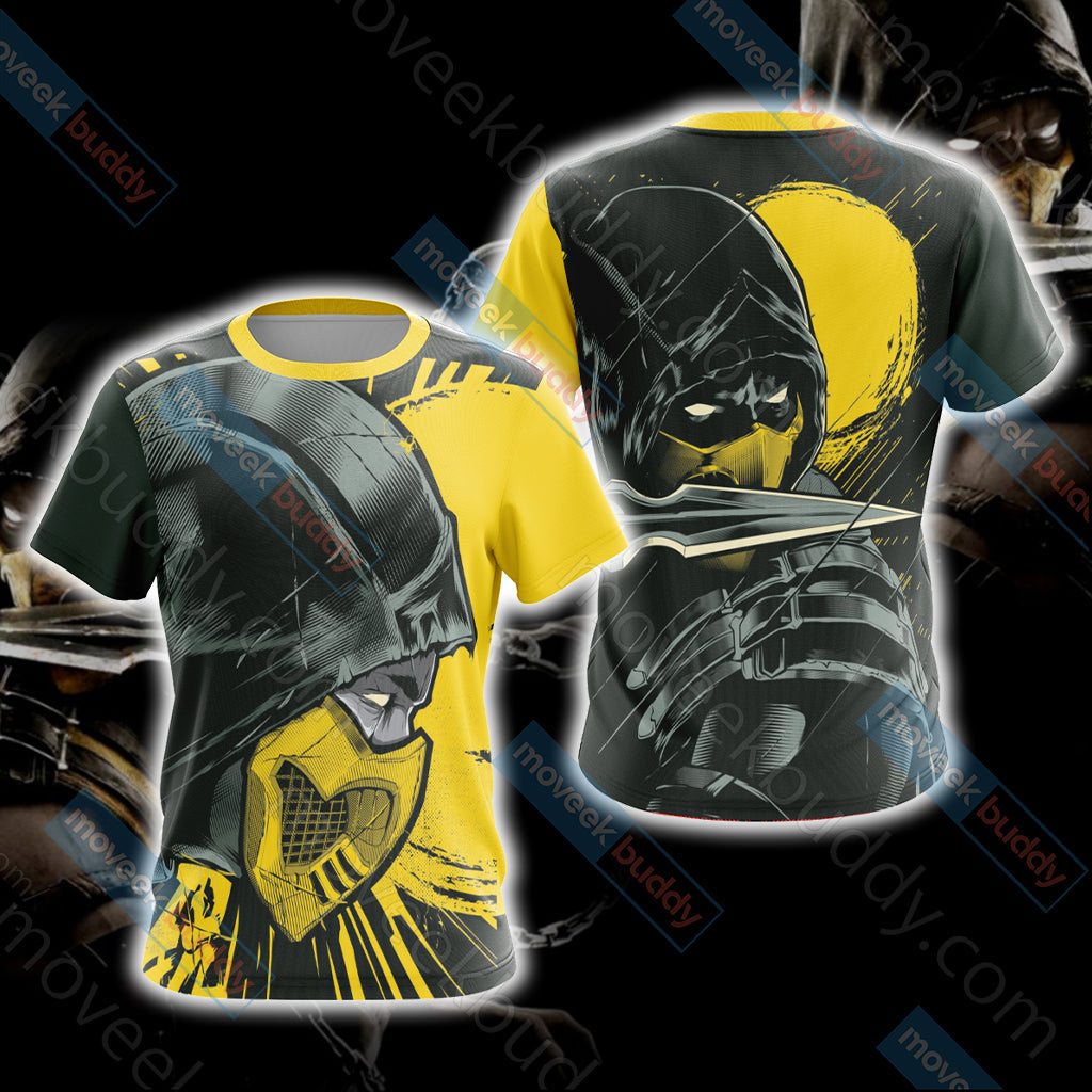 Mortal Kombat Scorpion Unisex 3D T-shirt S  