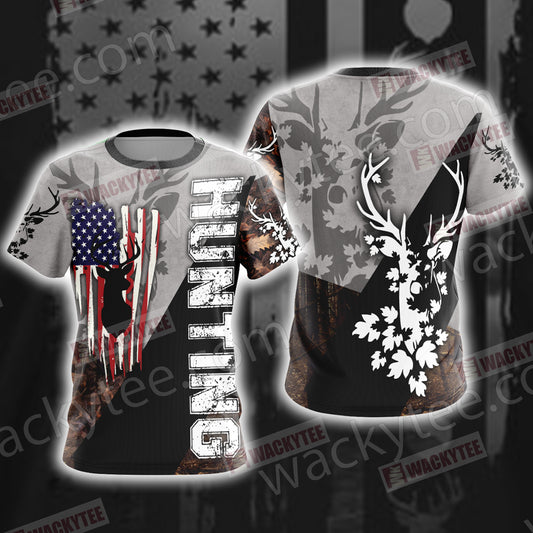 Hunting New Look Unisex 3D T-shirt