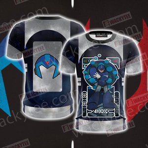 Mega Man X Unisex 3D T-shirt