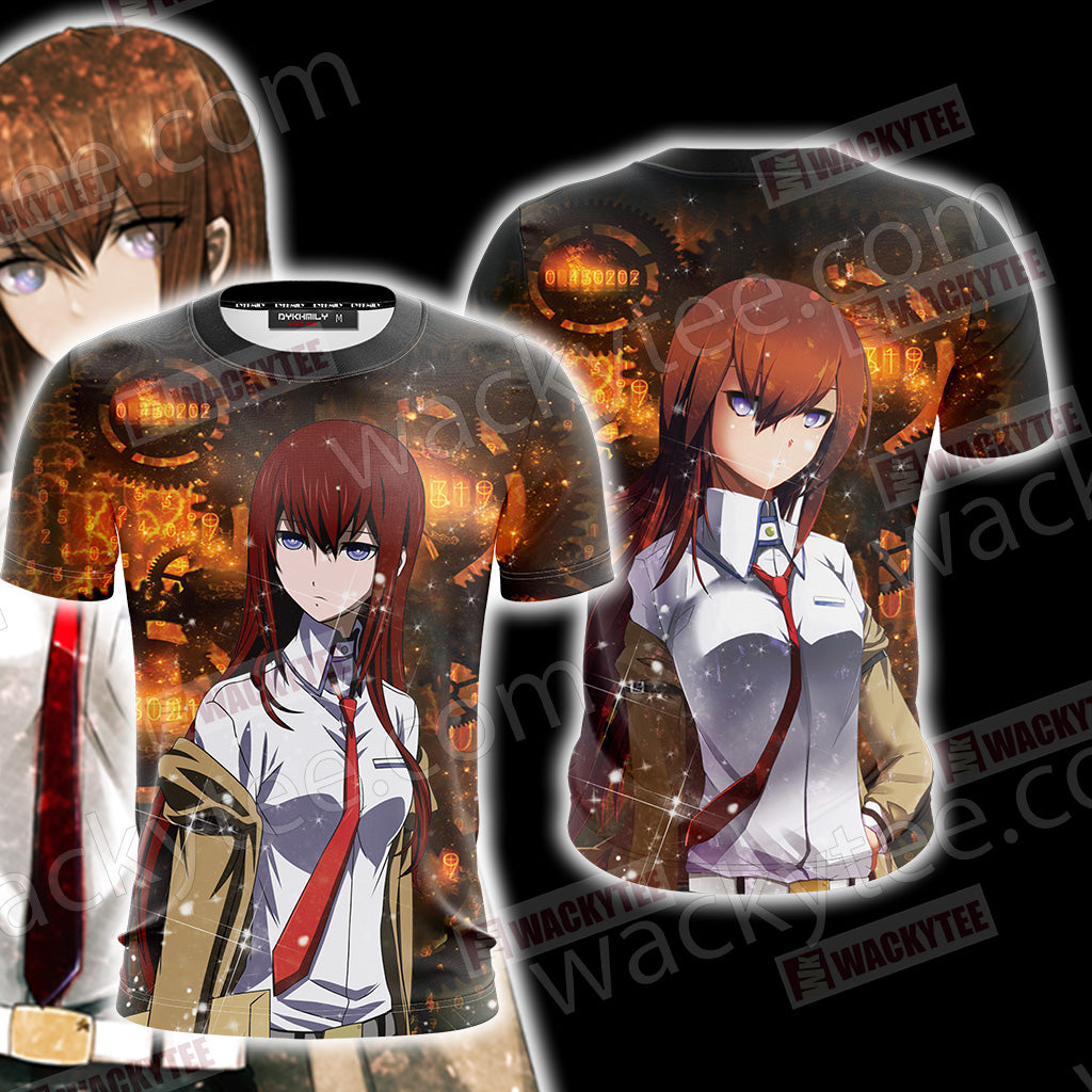 Steins;Gate Makise Kurisu 3D T-shirt T-shirt
