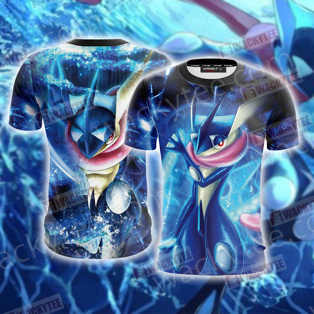 Pokemon Greninja Unisex 3D T-shirt