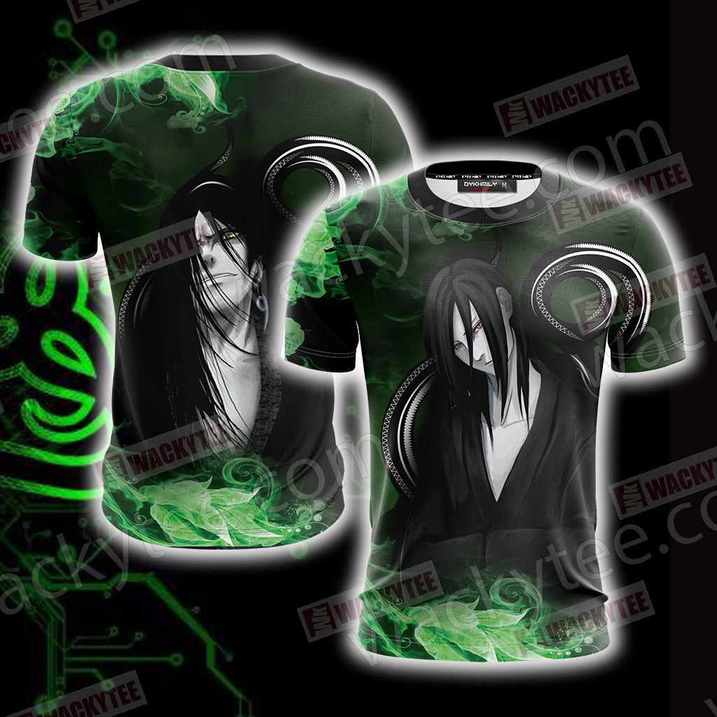 Naruto Orochimaru Unisex 3D T-shirt T-shirt
