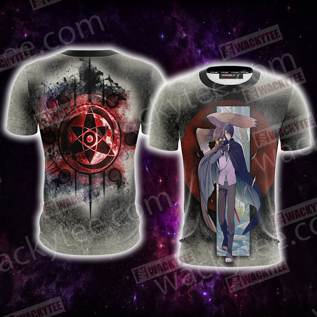 Naruto New Uchiha Sasuke Unisex 3D T-shirt T-shirt