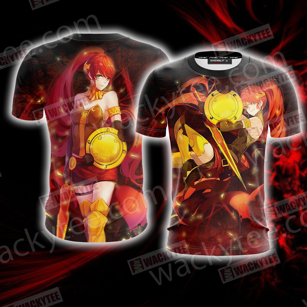 RWBY Pyrrha Nikos Unisex 3D T-shirt T-shirt