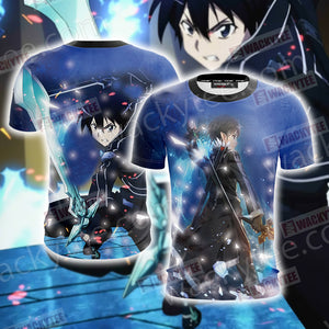 Sword Art Online Kirito 3D T-shirt