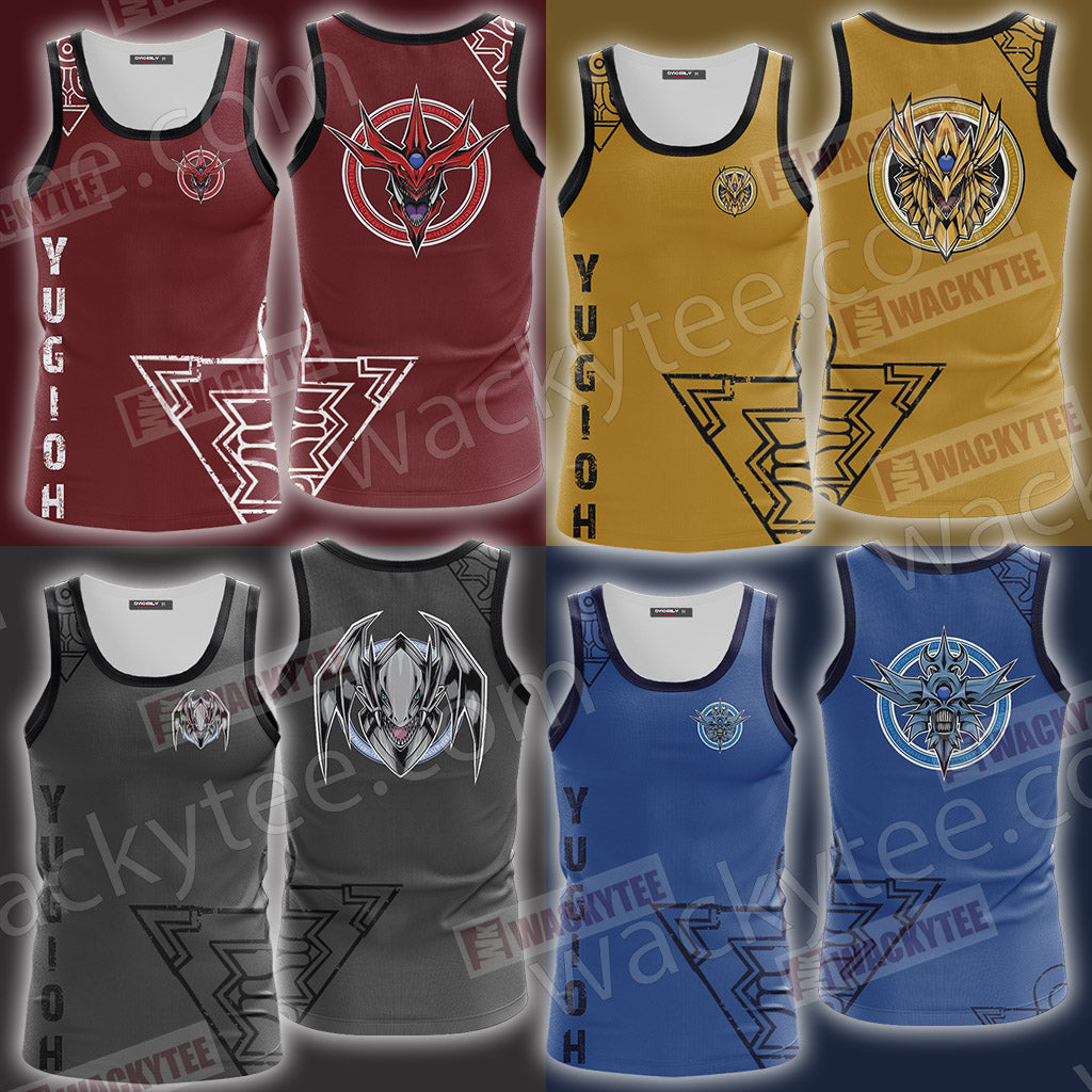 Yu Gi Oh! The Winged Dragon Of Ra 3D Tank Top