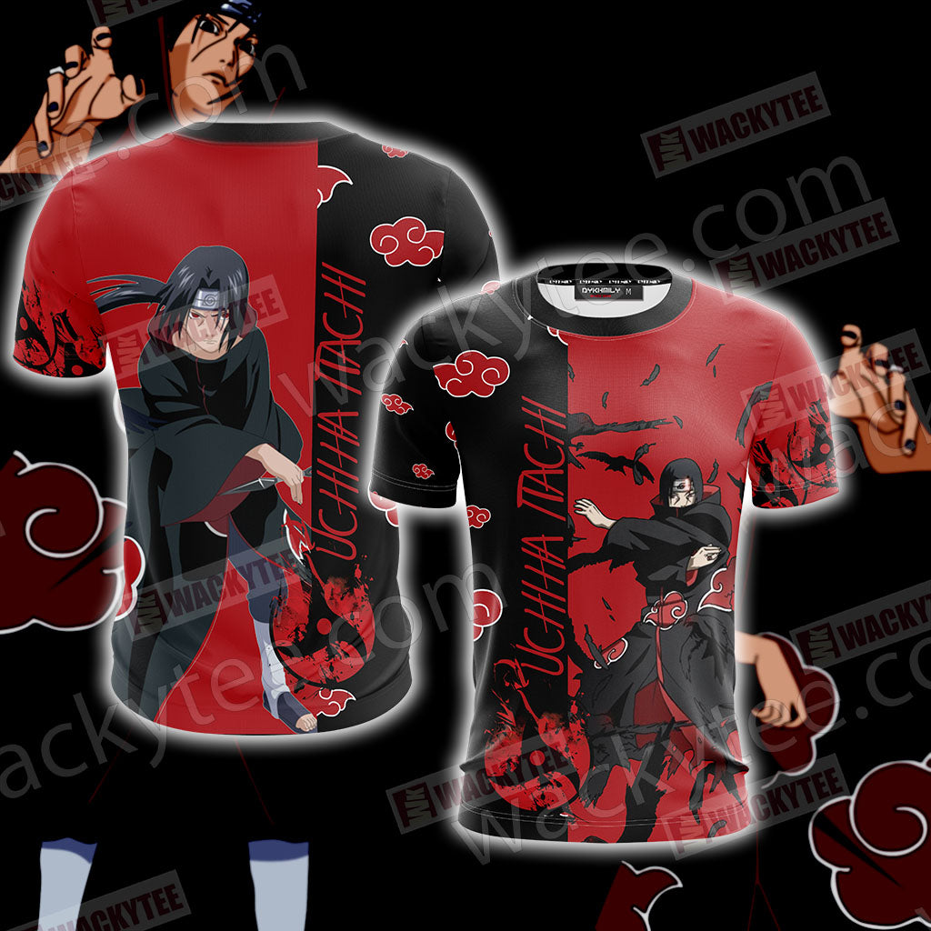 Naruto - Uchiha Itachi New Style Unisex 3D T-shirt T-shirt