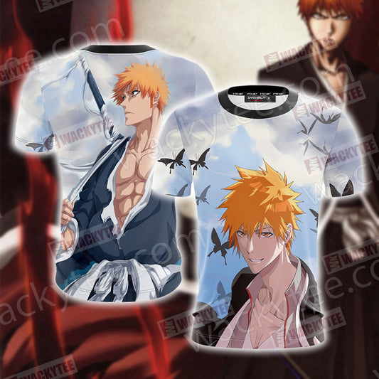 Bleach Kurosaki Ichigo Unisex 3D T-shirt