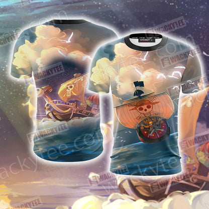 One Piece Going Merry Unisex 3D T-shirt T-shirt
