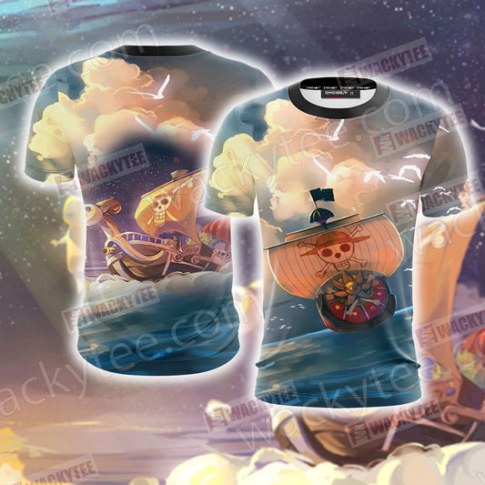 One Piece Going Merry Unisex 3D T-shirt