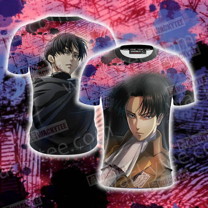 Attack On Titan: Levi New Look Unisex 3D T-shirt T-shirt