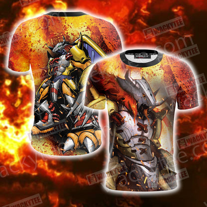 Digimon WarGreymon Unisex 3D T-shirt T-shirt
