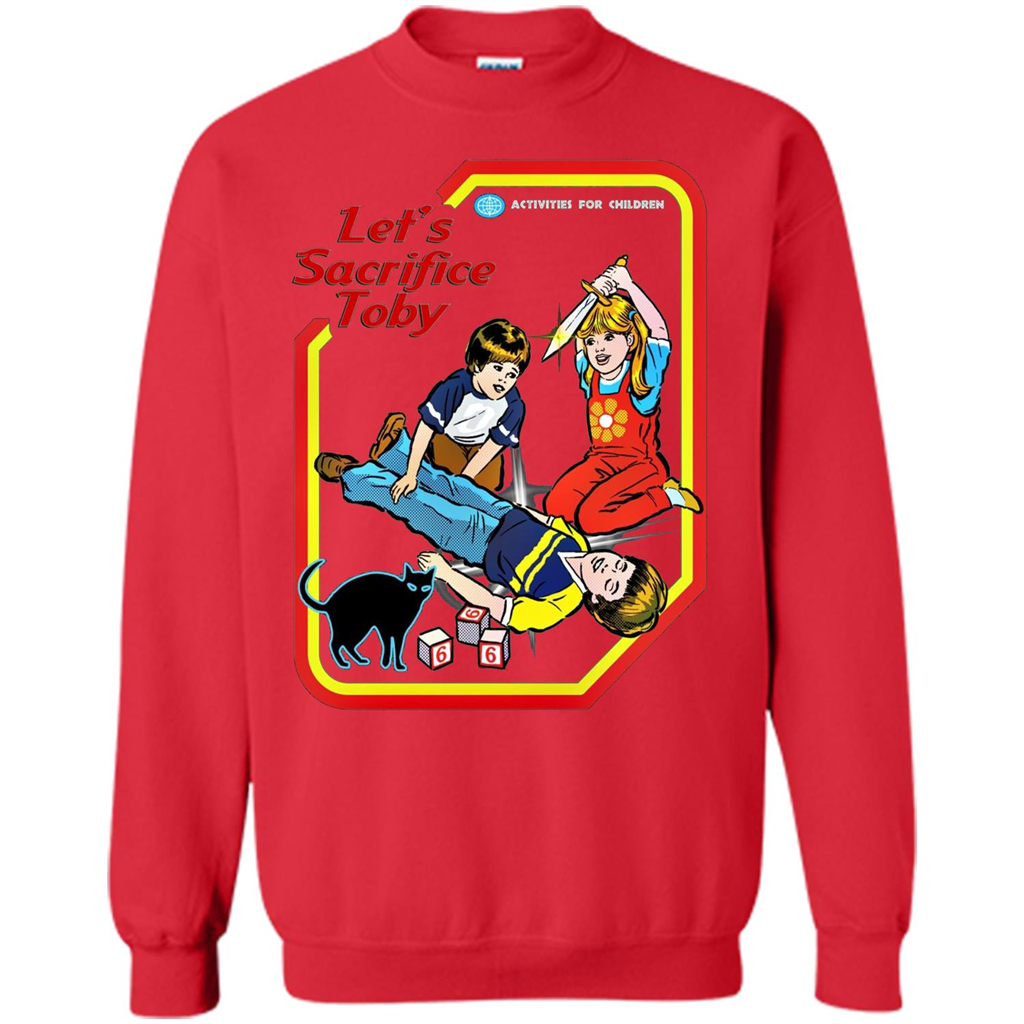 Let's Sacrifice Toby T-shirtt Red