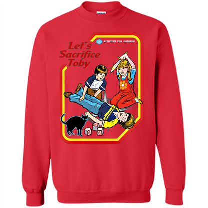 Let's Sacrifice Toby T-shirtt Red