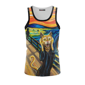 The Scream Cat Tank Top