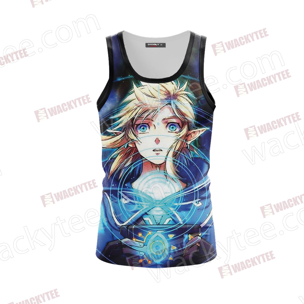 The Legend of Zelda Link Breath of The Wild Unisex 3D Tank Top
