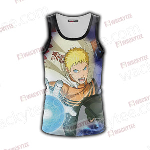 Naruto - Hokage Naruto Unisex 3D Tank Top