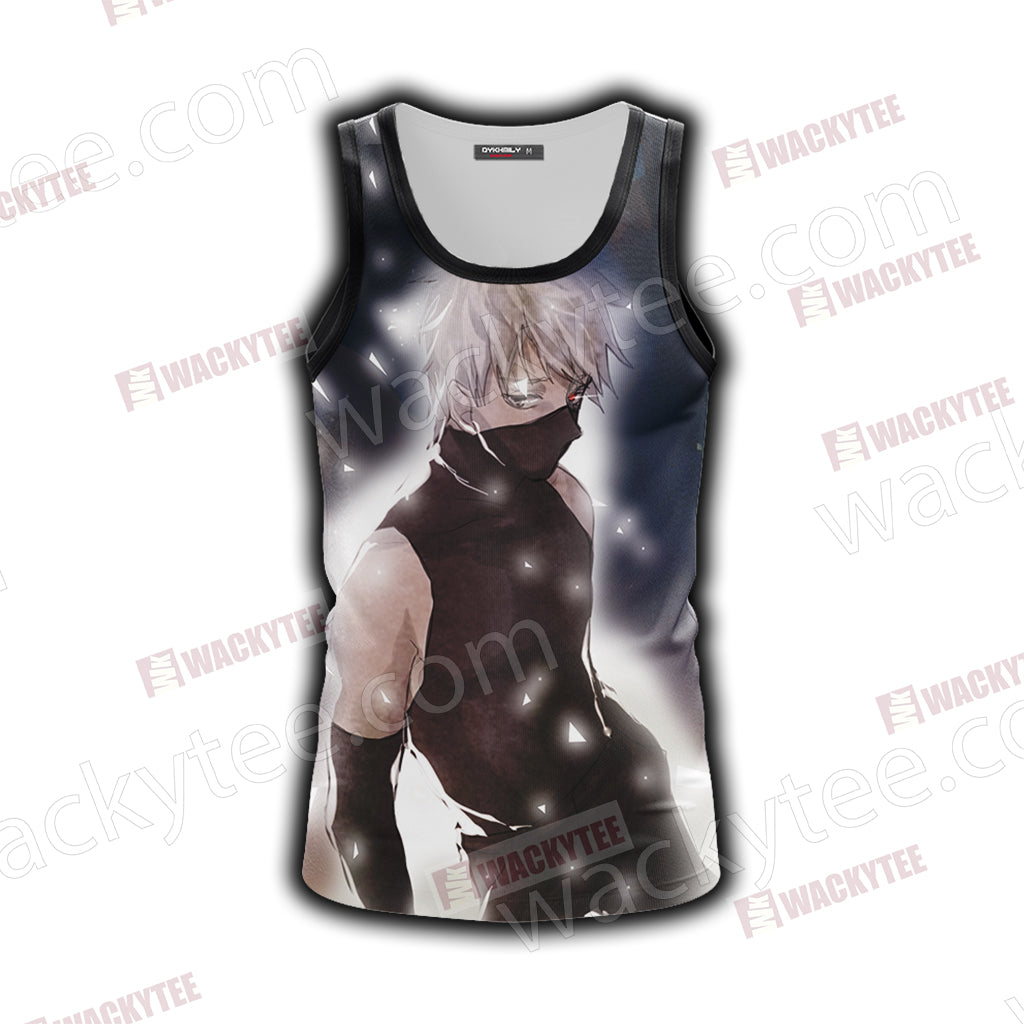 Naruto Hatake Kakashi Unisex 3D Tank Top
