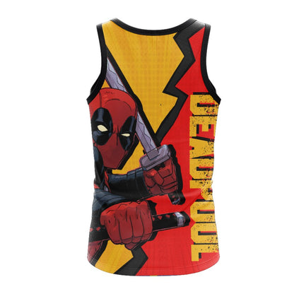 Deadpool - Gym Don't Skip Leg Day Unisex 3D Tank Top