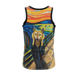 The Scream Cat Tank Top