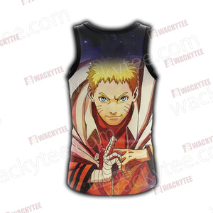 Naruto - Hokage Naruto Unisex 3D Tank Top