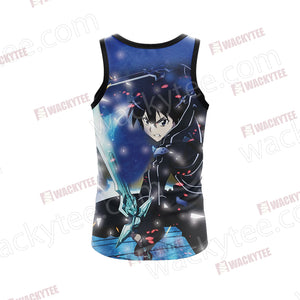 Sword Art Online Kirito Unisex 3D Tank Top