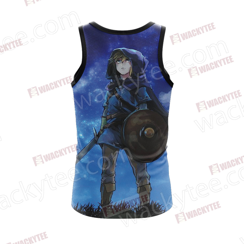 The Legend of Zelda Link Breath of The Wild Unisex 3D Tank Top