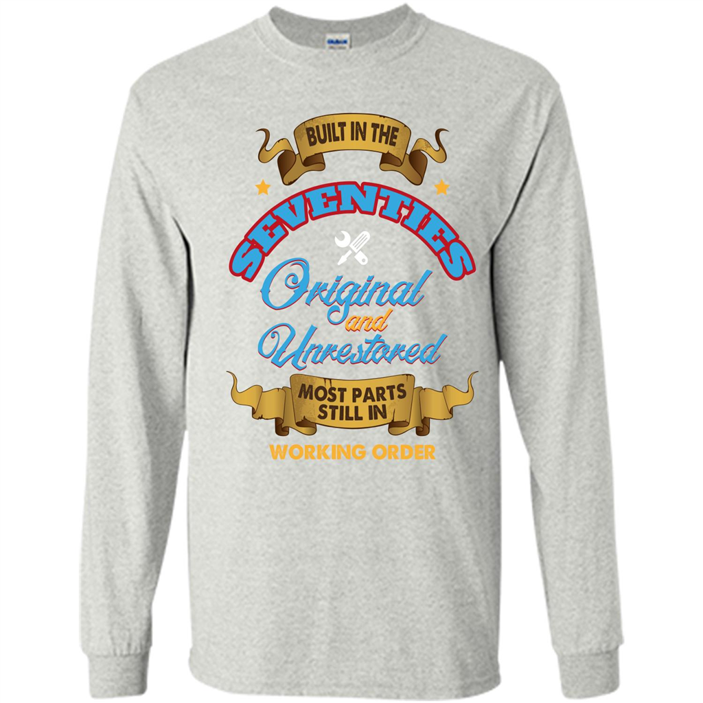 Built in 70s Original and Unrestored Most Parts Still In Working Order T-shirt Ash