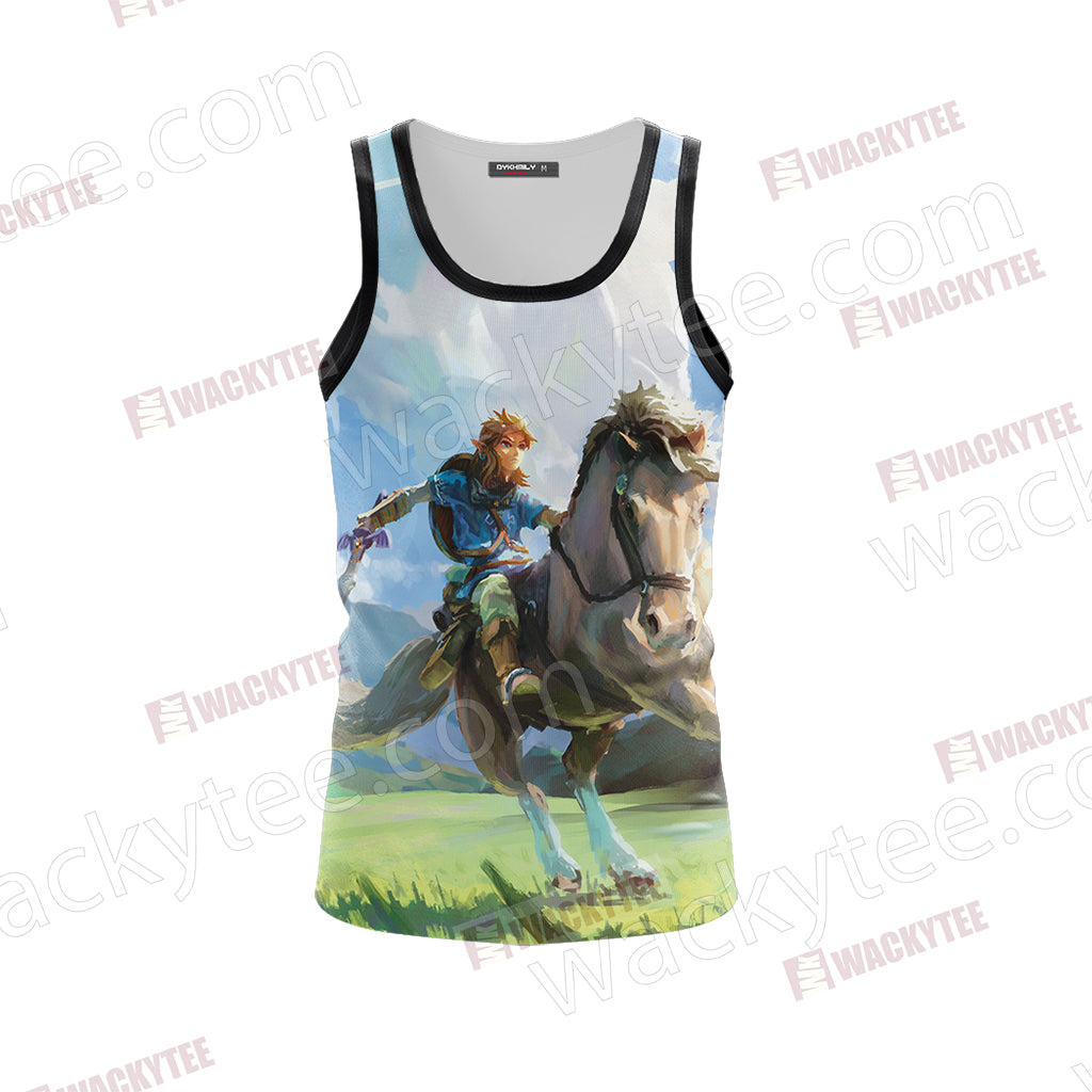 The Legend of Zelda Link New Look Unisex 3D Tank Top