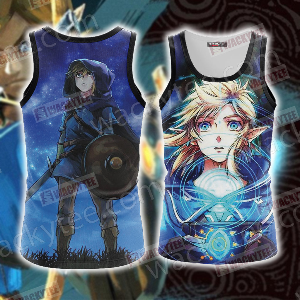 The Legend of Zelda Link Breath of The Wild Unisex 3D Tank Top