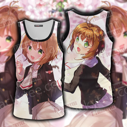 Cardcaptor Sakura New Look Unisex 3D Tank Top