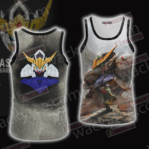 Mobile Suit Gundam Barbatos 3D Tank Top