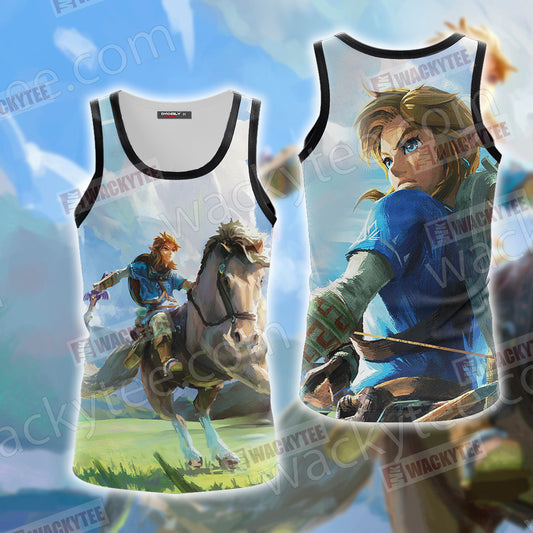 The Legend of Zelda Link New Look Unisex 3D Tank Top