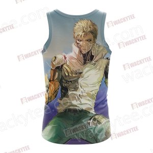 One Punch Man Genos New Unisex 3D Tank Top