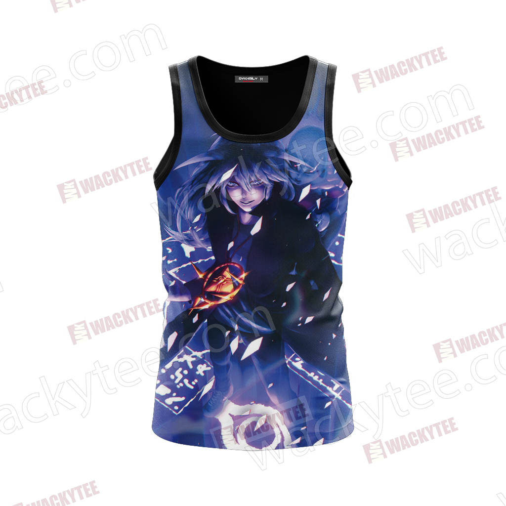 Yu Gi Oh! Dark Ryo Bakura 3D Tank Top