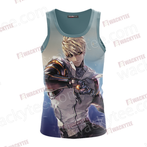 One Punch Man Genos New Unisex 3D Tank Top