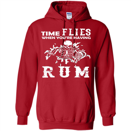 Rum T-shirt Time Flies When You're Having Rum
