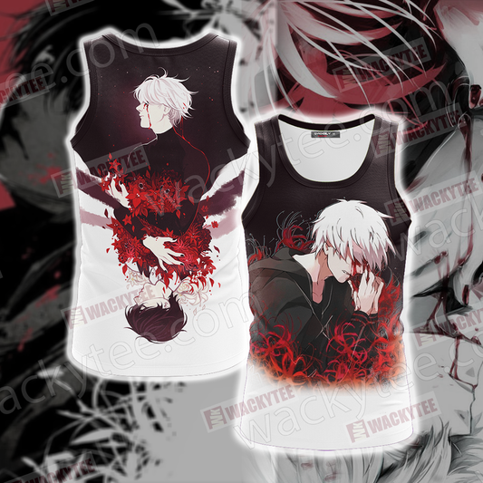 Tokyo Ghoul - Kaneki Ken New Version Unisex 3D Tank Top