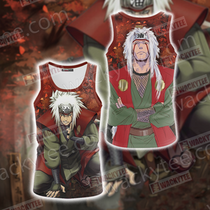 Naruto Jiraiya 3D Tank Top