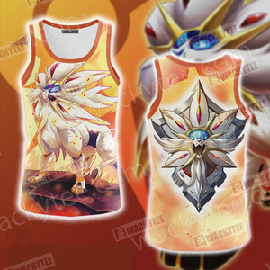 Pokemon Solgaleo Unisex 3D Tank Top