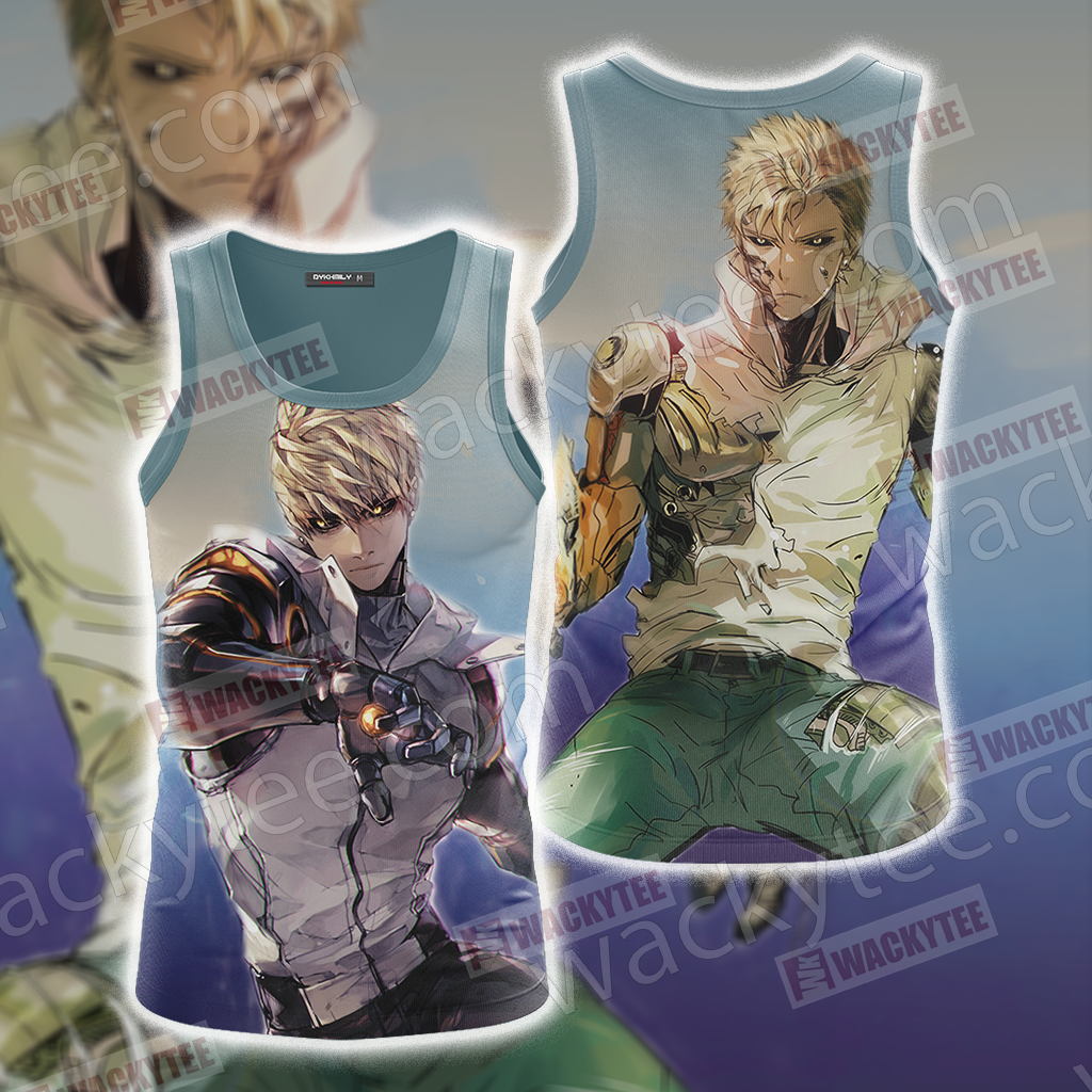 One Punch Man Genos New Unisex 3D Tank Top