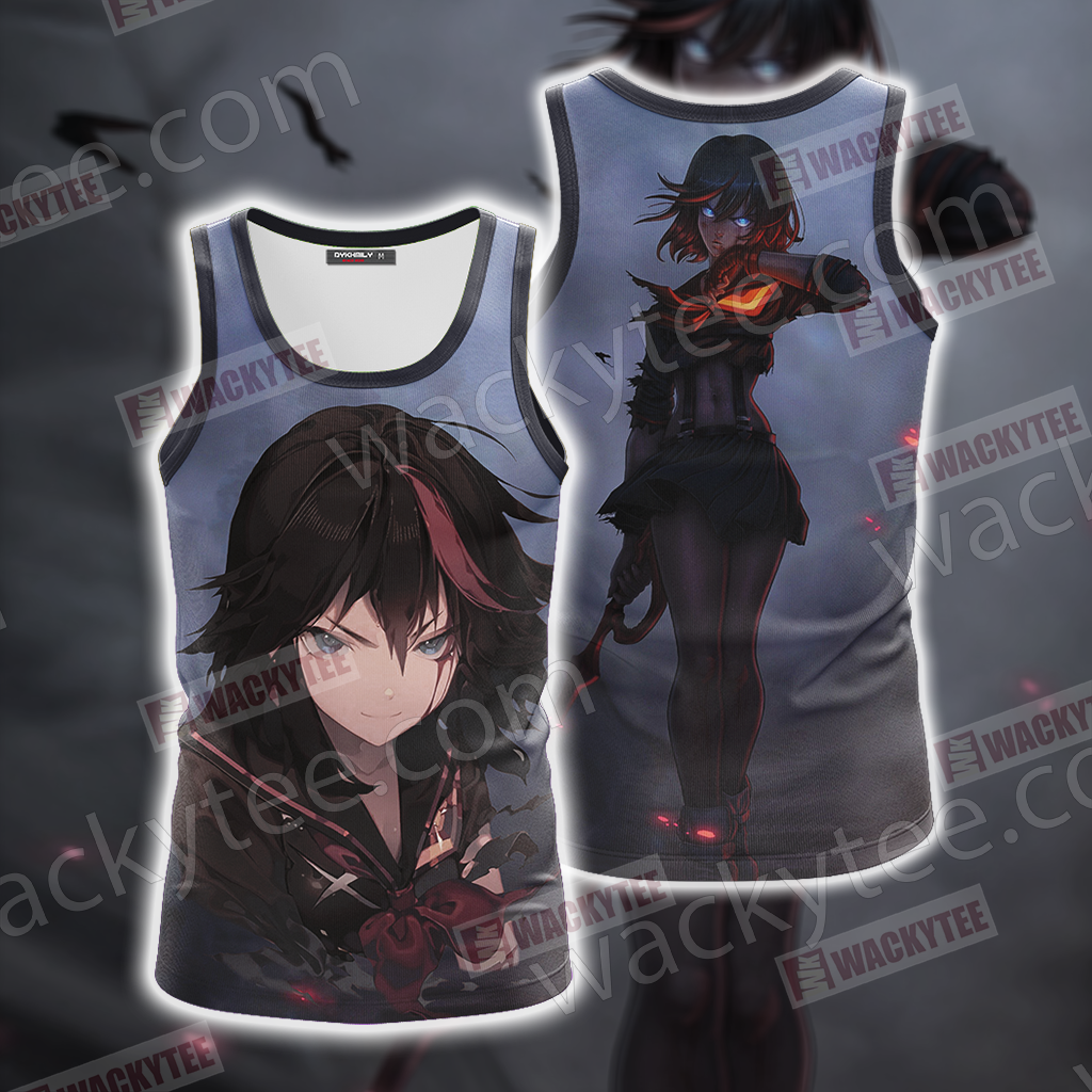 Kill La Kill Matoi Ryuko Unisex 3D Tank Top